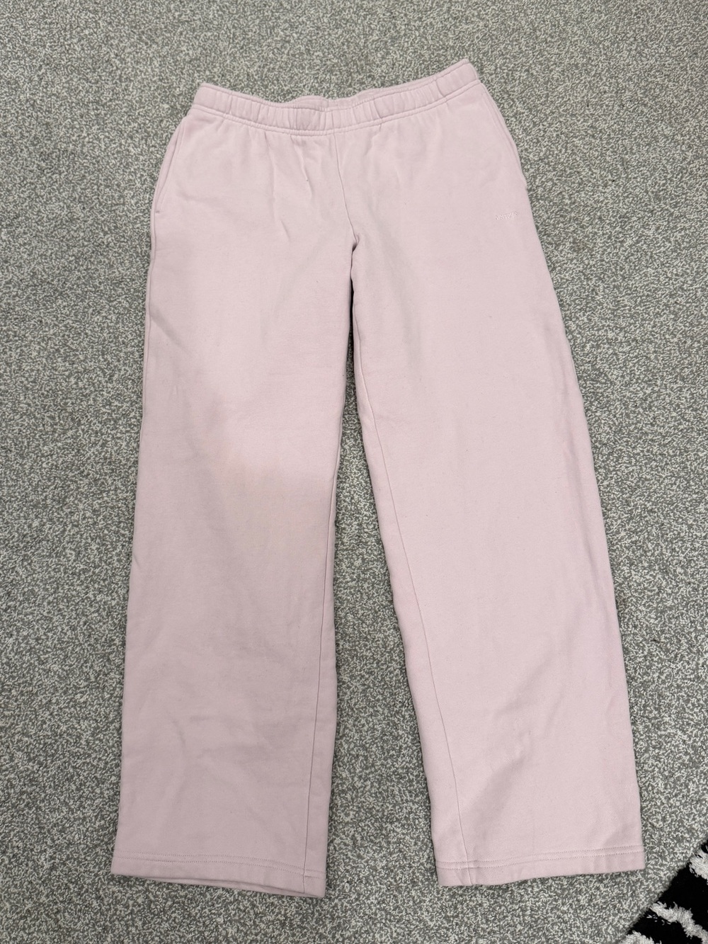 Aritzia Kids Light Pink Elastic-Waist Joggers